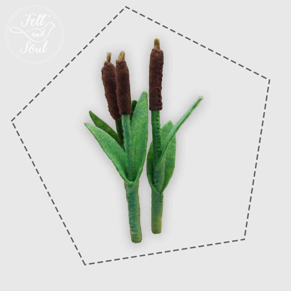 Nád, gyékény gyapjúfilc figura szabásminta